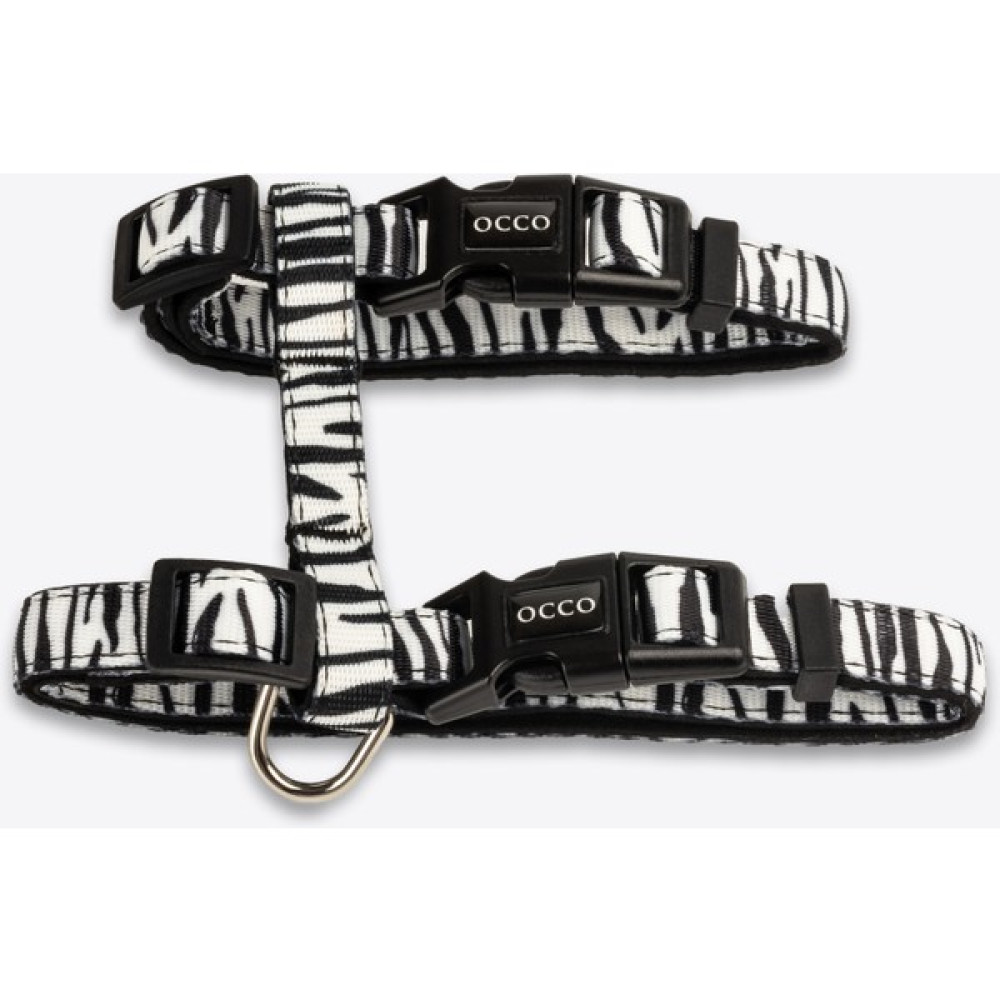 Occo - Pure Zeb - Cat H-Harness Kedi Gezdirme Göğüs Tasması - Beyaz - Siyah - Regular Evcil Hayvan Ürünleri Fiyatı