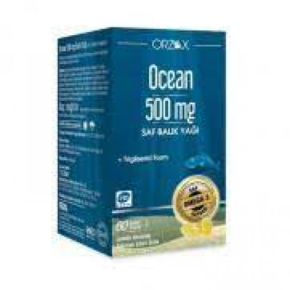 Ocean 500Mg Balik Yagi 60 Kapsul Skt:09/2023 Kişisel Bakım Gereçleri Fiyatı