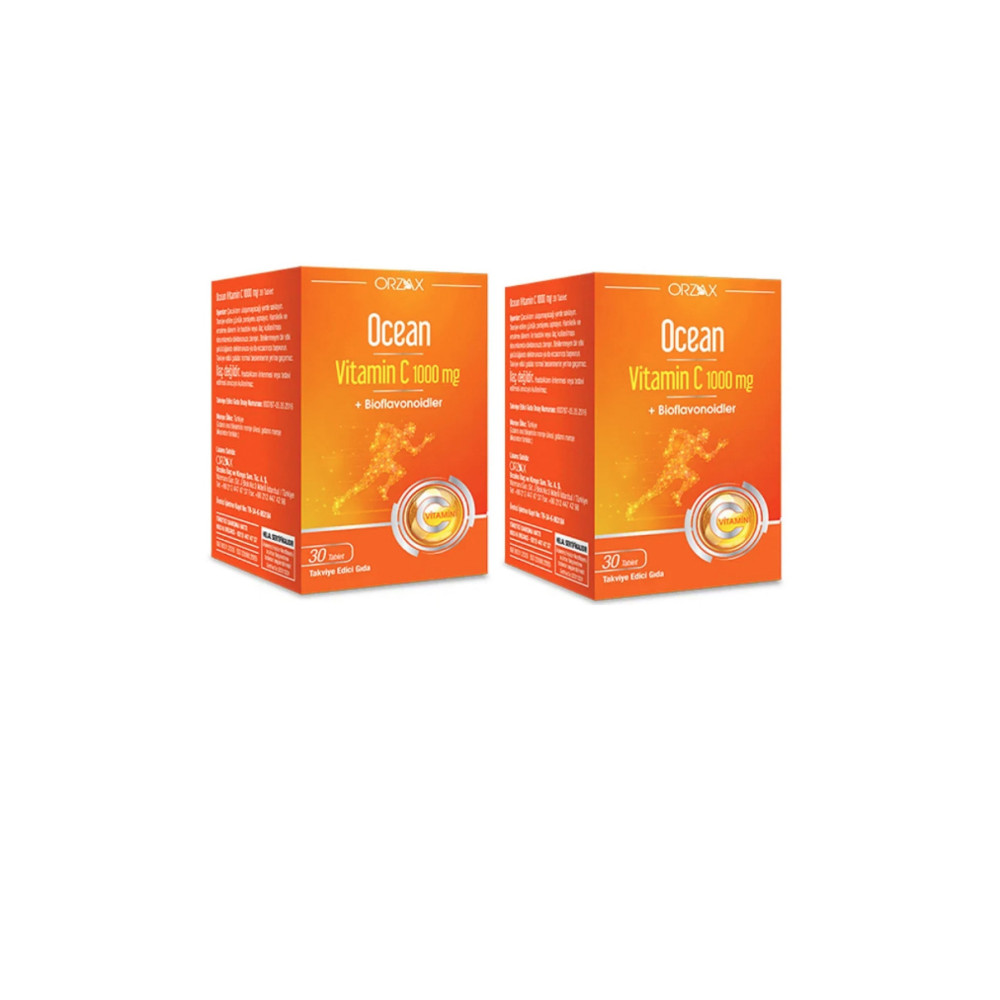 Ocean C Vitamini 30 Tablet X2 Adet Sağlık / Diyet Fiyatı