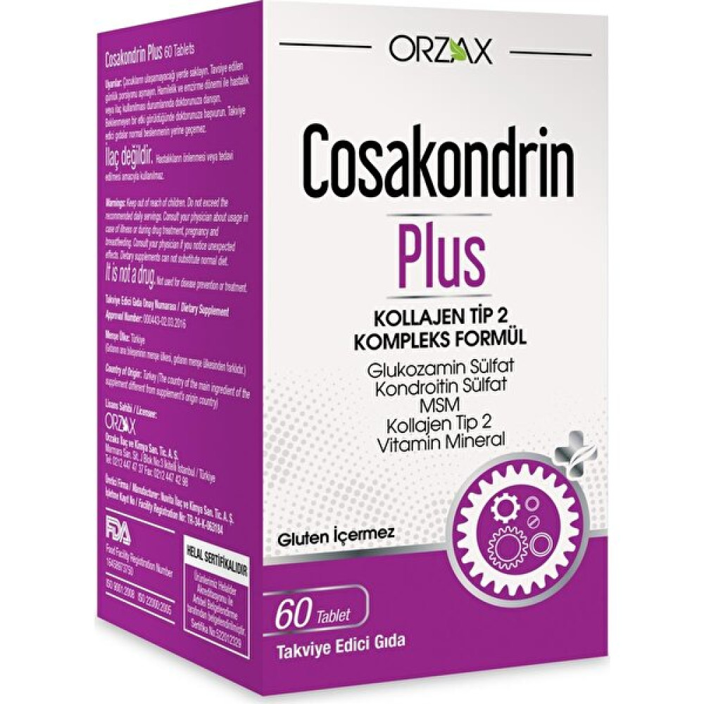 Ocean Cosakondrin Plus 60 Tablet Amino Asit Fiyatı