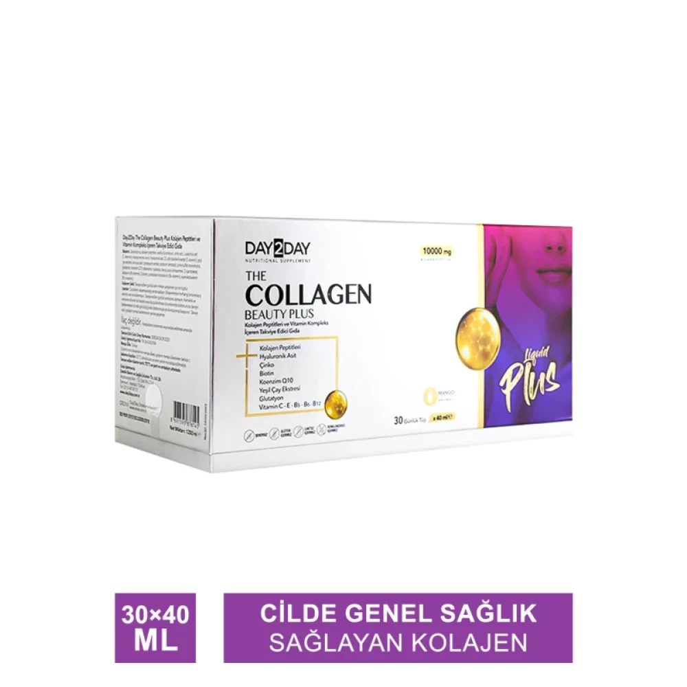 Ocean Day2day The Collagen Beauty Plus Mango Takviye Edici Gida 40 Ml X 30 Tup Kişisel Bakım Gereçleri Fiyatı