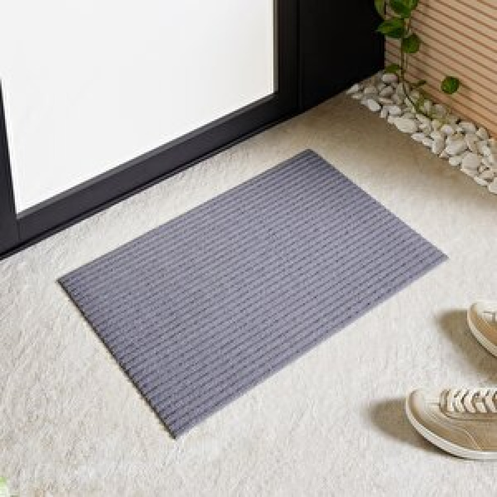 Ocean Home Textile 288 Gr Kaymaz Tabanlı Gri Renk Kapı Önü Paspası 40 x 60 Cm Paspas Fiyatı