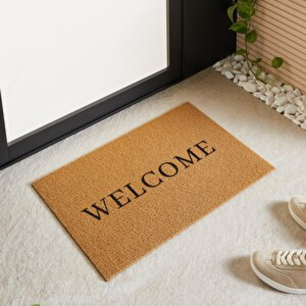 Ocean Home Textile 360 Gr Kaymaz Tabanlı Kahverengi Welcome Kapı Önü Paspası 40 x 60 Cm Paspas Fiyatı