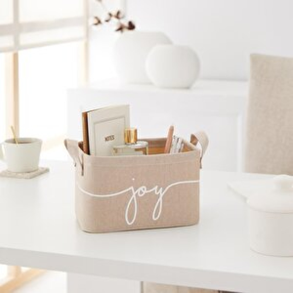 Ocean Home Textile Bej Renk Joy Sepet 24 X 17 X 14 Cm Sepet Fiyatı