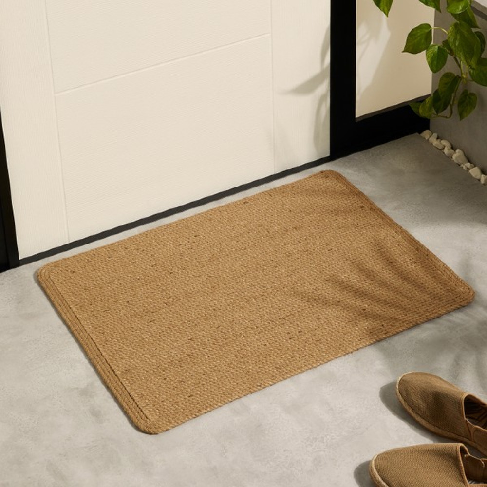 Ocean Home Textile Jüt Halat Çok Amaçlı Dekoratif Iç Dış Kapı Önü Paspası 72x51,5 cm - Bej - 51,5 x 72 cm Paspas Fiyatı