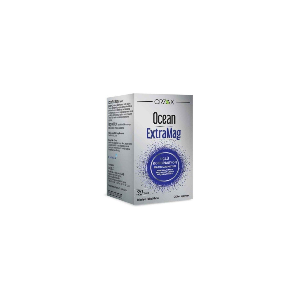 Ocean Ocean Extramag 200 Mg Magnezyum 30 Tablet Sağlık / Diyet Fiyatı