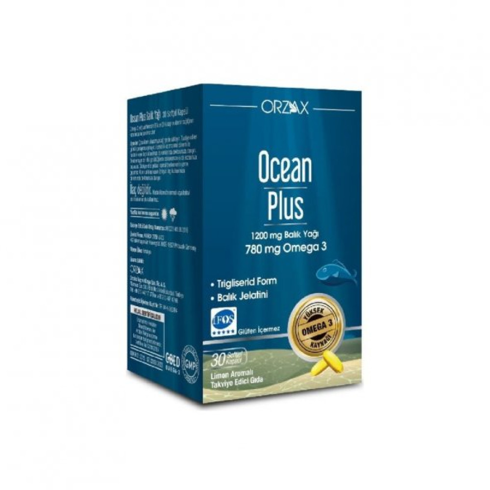 Ocean Plus 1200 Mg 30 Kapsul Saf Balik Yagi Skt:05/2025 Kişisel Bakım Gereçleri Fiyatı