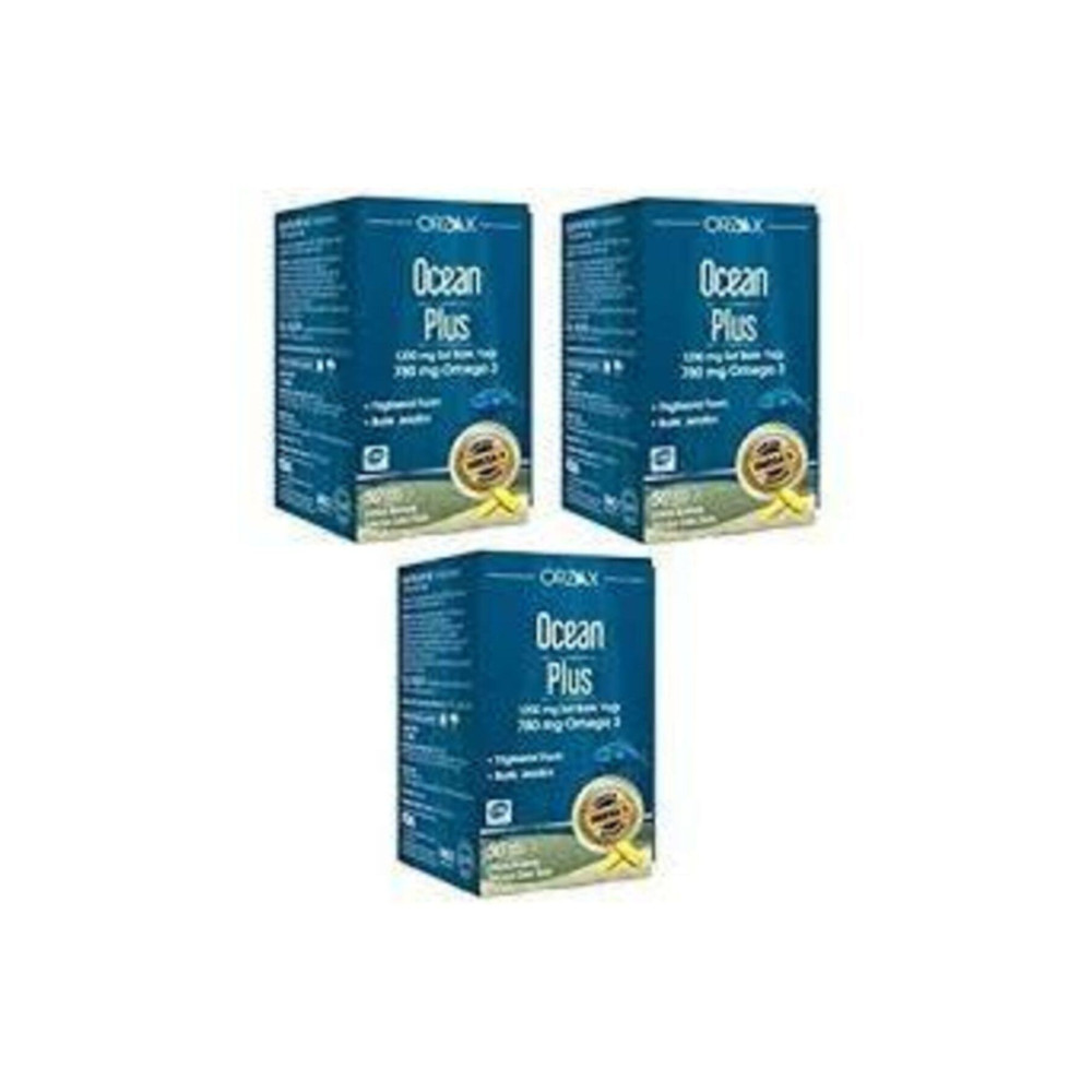 Ocean Plus 1200 mg Omega3 Balık Yağı 50 Kapsül 3 ADET Balık Yağı / Omega 3 - 6 - 9 Fiyatı