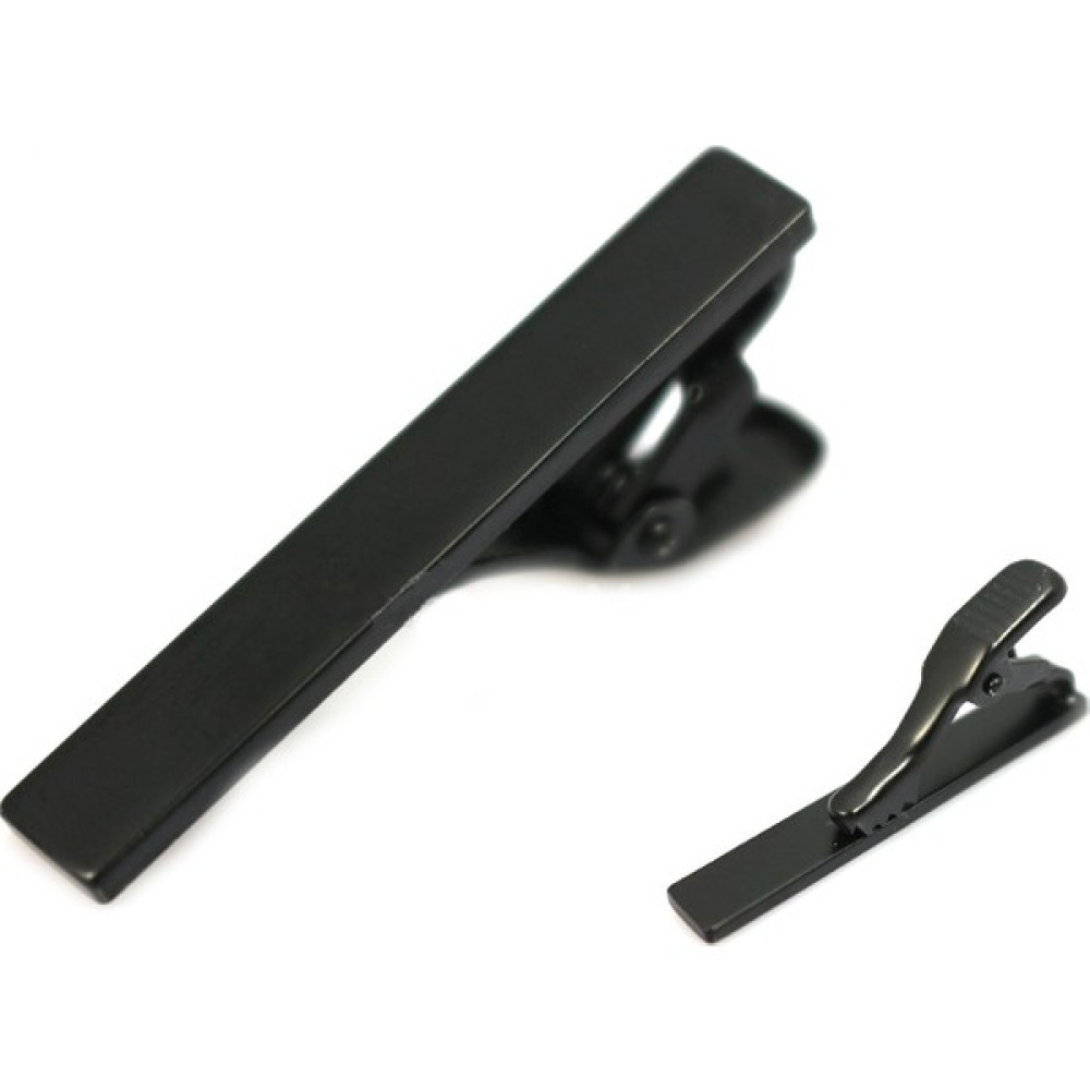 Ocean Pole 4 cm Siyah Slim Kravat İğnesi Kravat Fiyatı