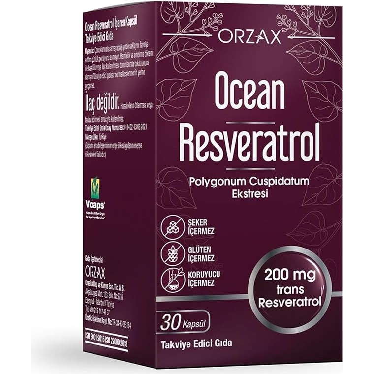 Ocean Resveratrol 200 Mg 30 Kapsül - Ada Çayı Diğer Fiyatı