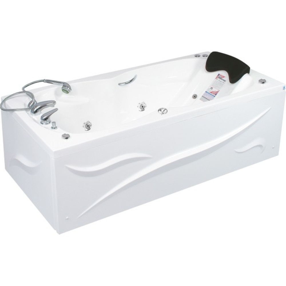 Ocean Side Jakuzi 170x80 h:55  Party Hidromasaj Sistemli Küvet (Gövde + Metal ayak + Ön-Yan panel) Oto Boyaları Fiyatı