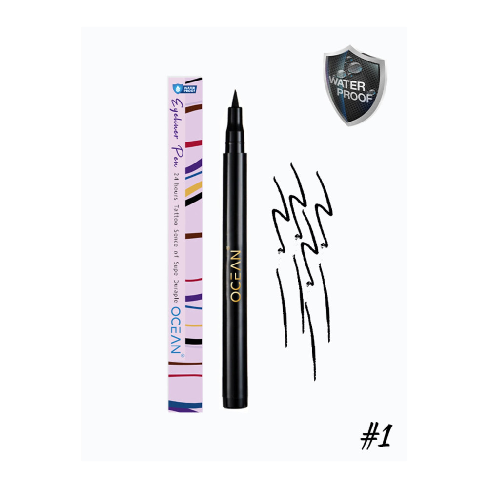 Ocean Siyah Eyeliner Likit Kalem Eyeliner Suya Dayanıklı Yoğun Pigmentli Eyeliner Fiyatı