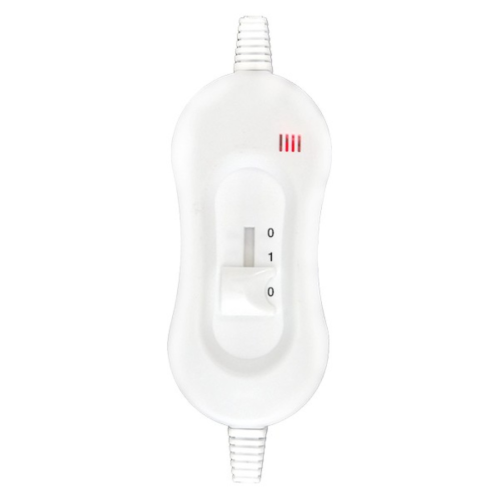 Ocm Çift Kişilik ve Tek Kişilik Elektrikli Battaniye Anahtarı Sigortalı Led'li (Beyaz) - Beyaz - 120 x 150 cm Elektrikli Battaniyeler Fiyatı