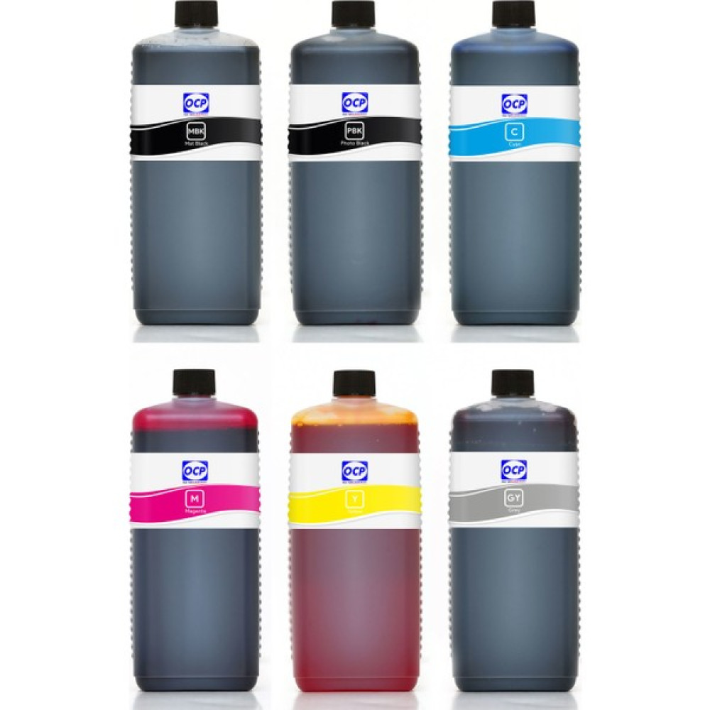 OCP Designjet T795 1118mm ePrinter Yazıcı Uyumlu Kartuş Mürekkebi 1000ml OCP Set-6 Renk - Renkli Kartuşlar Fiyatı