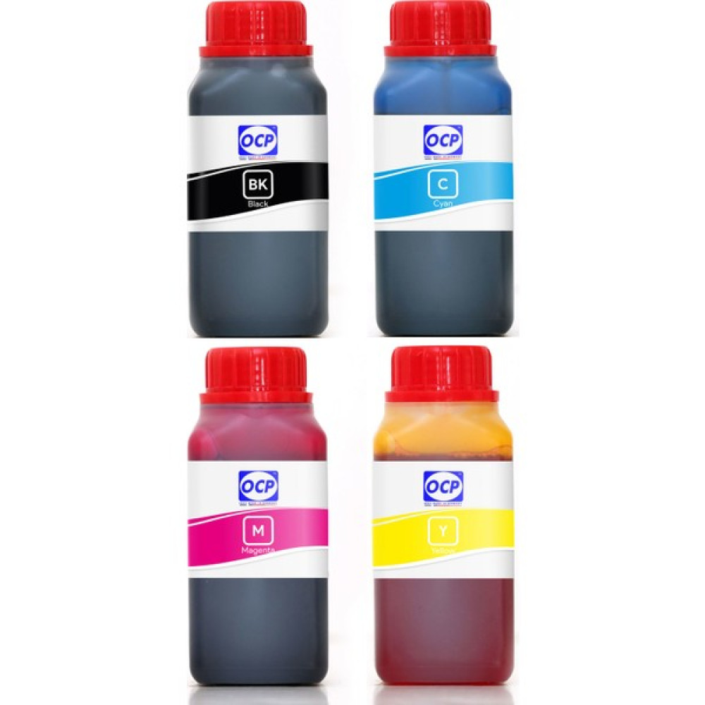 OCP L565 Yazıcı Uyumlu Mürekkep 250ml OCP Set-4 Renk - OCP Set - 4 Renk Kartuşlar Fiyatı
