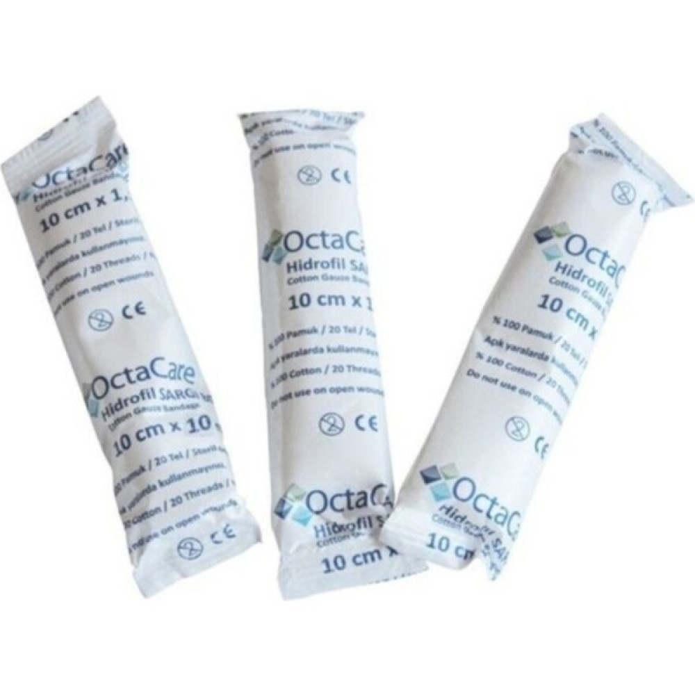 Octacare 42211 Hidrofil Sargı Bezi 10CM x 10M 50 Adet Oto Boyaları Fiyatı