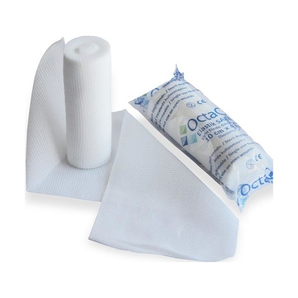 Octacare Elastik Sargı Bezi 10cm X 4m 8 Li Paket Diğer Fiyatı