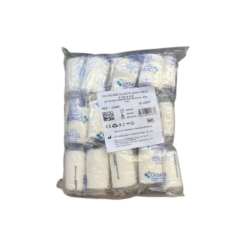 Octacare Elastik Sargı Bezi 6 cm * 4 mt 50 Adet Oto Boyaları Fiyatı