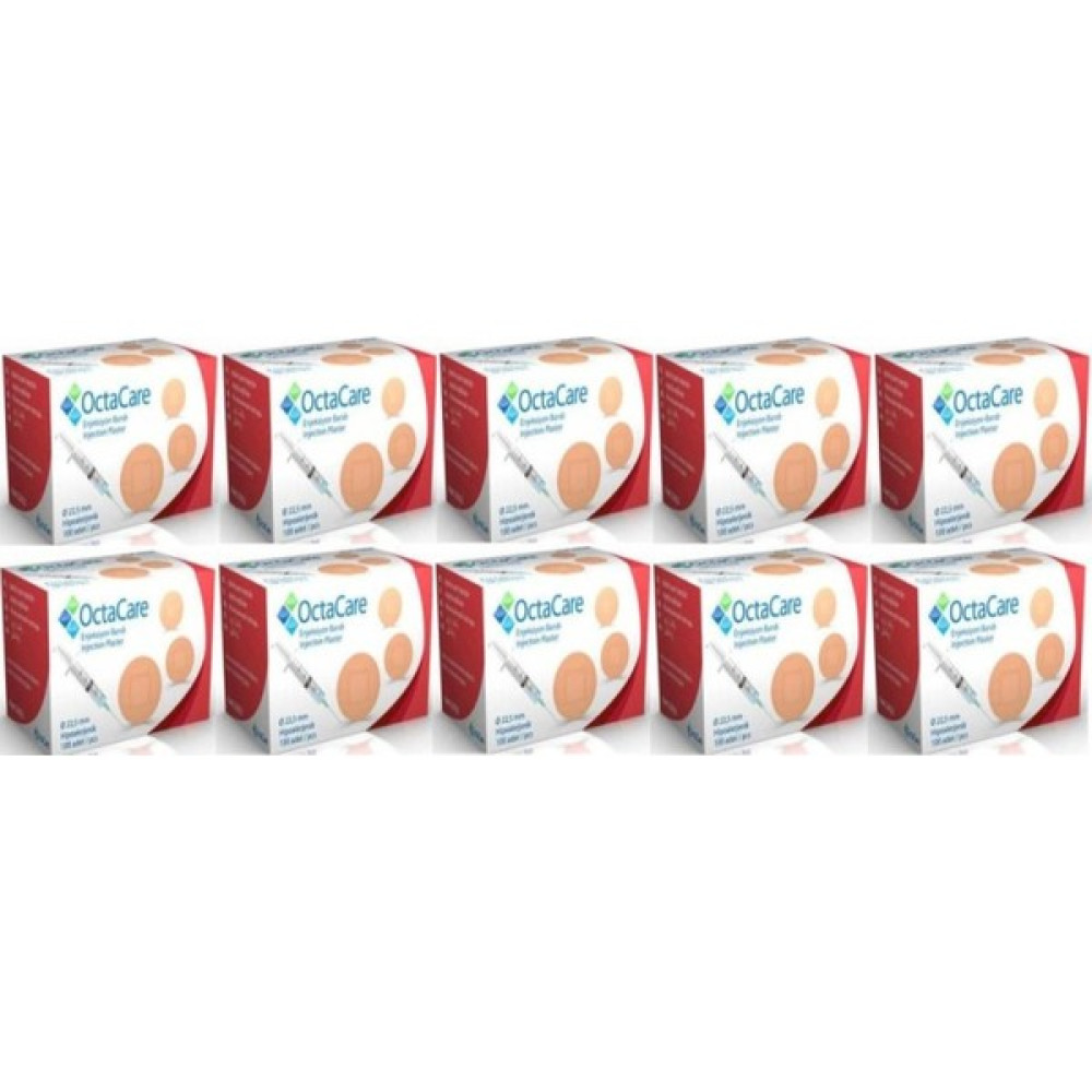 Octacare Enjeksiyon Nokta Bandı - 100 Lü Kutuda - 10 Adet Ecza & Malzeme Dolabı Fiyatı