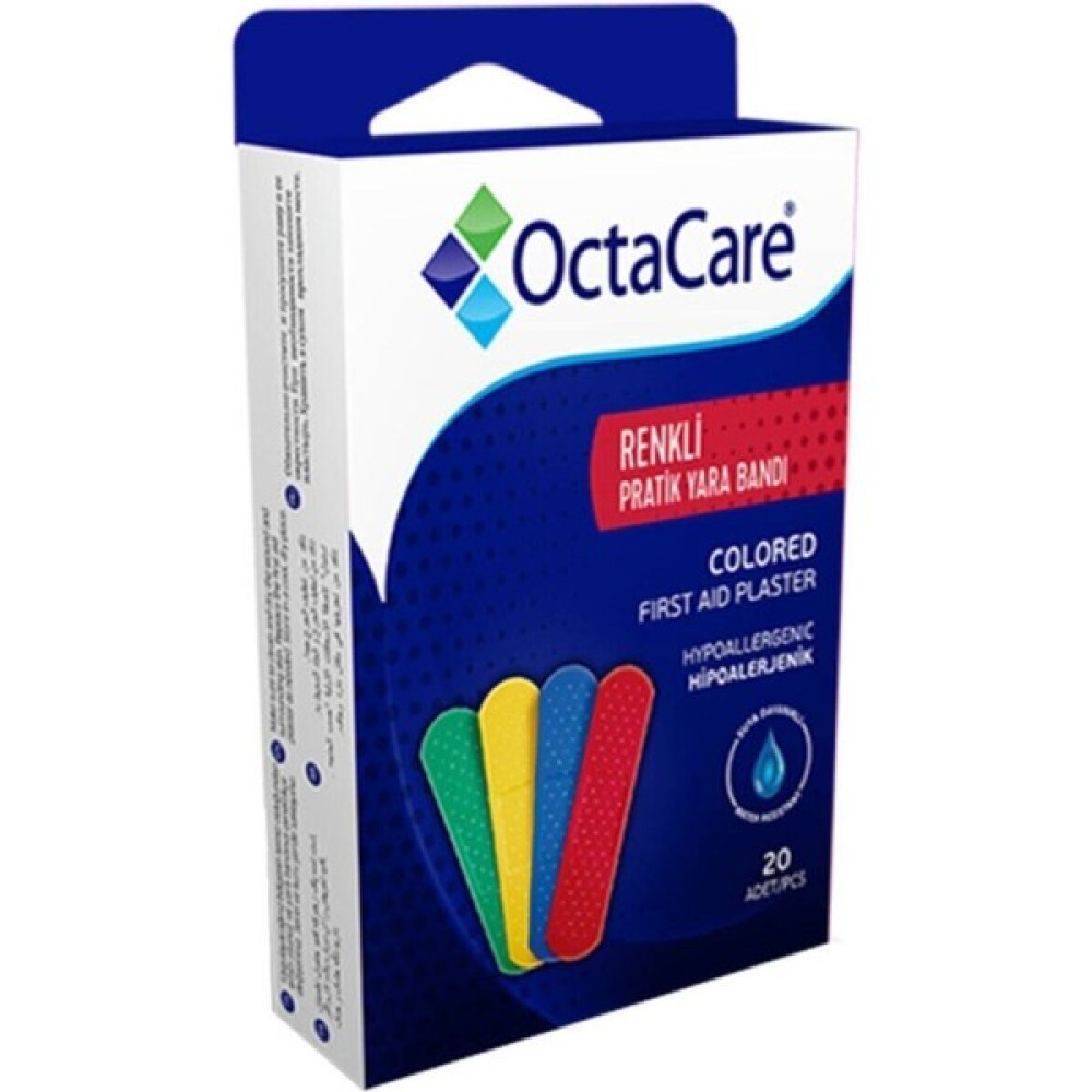Octacare Octamed Renkli Yarabandı Octacare 20'li - 5 Kutu Oto Boyaları Fiyatı