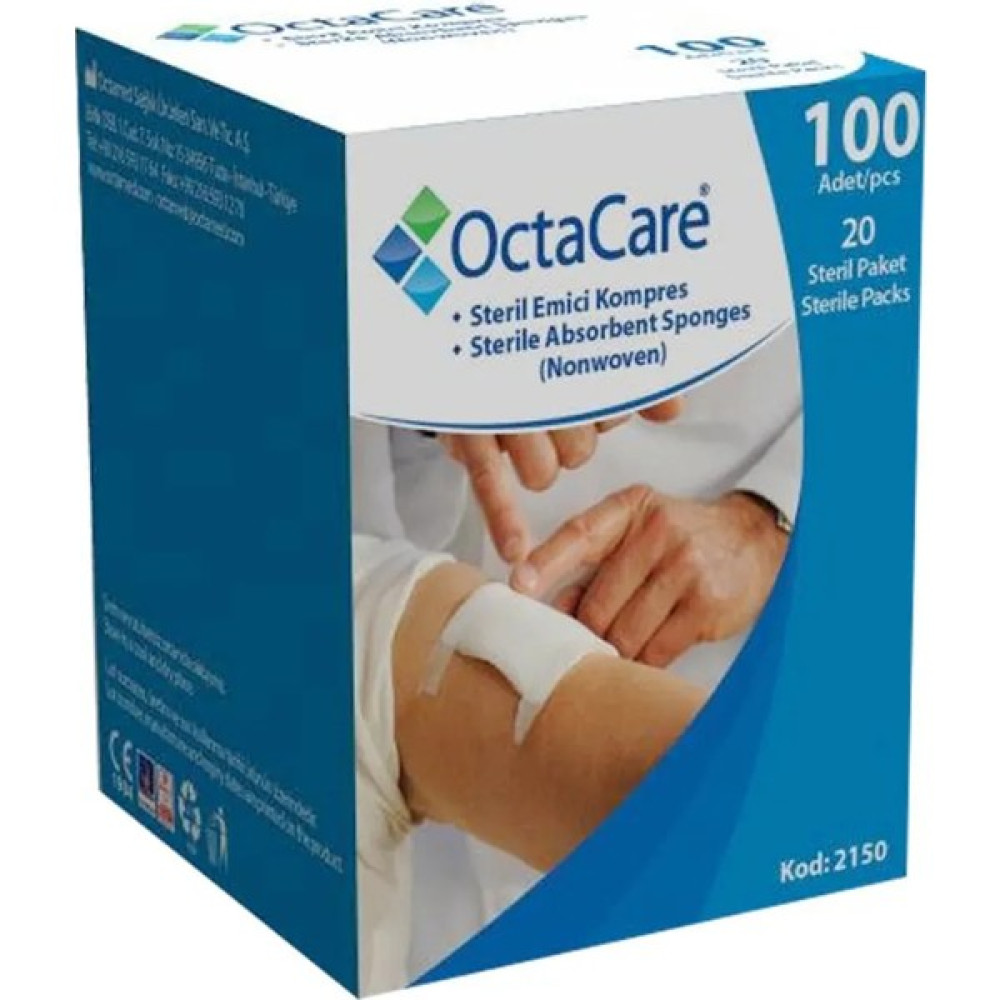 Octacare Steril Emici Kompres Nonwoven Gazlı Bez Spanç 100'LÜ - 20 Kutu Oto Boyaları Fiyatı
