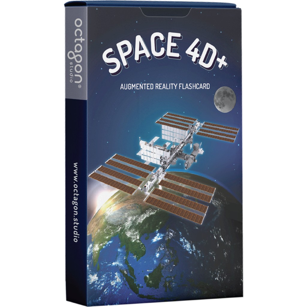 Octagon Fun4Edu Space 4d+ Arttırılmış/Sanal Gerçeklik Kartları Octagon Studio Uzay Serisi - Eğitim Kartı Diğer Fiyatı