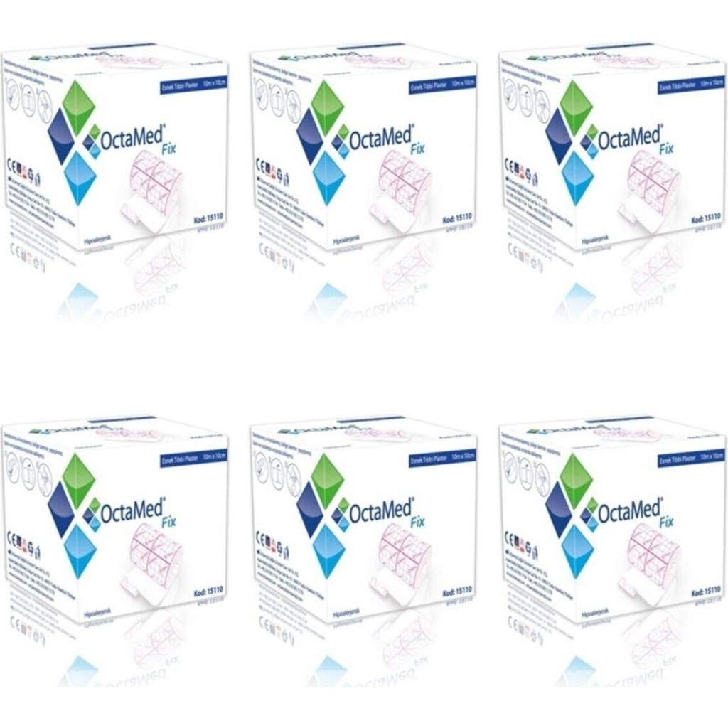 Octamed Fix Esnek Tıbbi Flaster Hipoalerjenik 10m X 10cm, 6 Adet Diğer Fiyatı