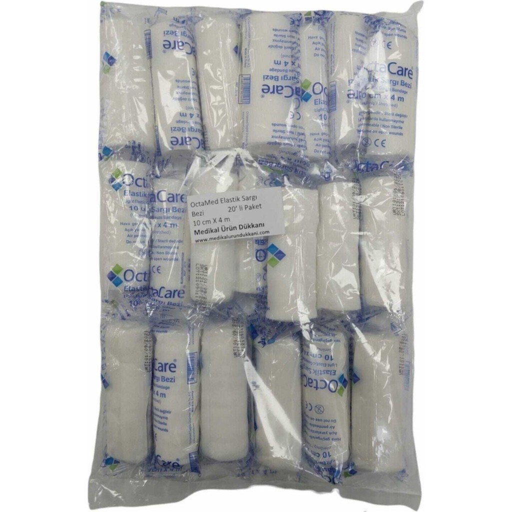 Octamed Octacare Elastik Hidrofil Sargı Bezi 10CM x 4m 50'li Tek Paket Ecza & Malzeme Dolabı Fiyatı