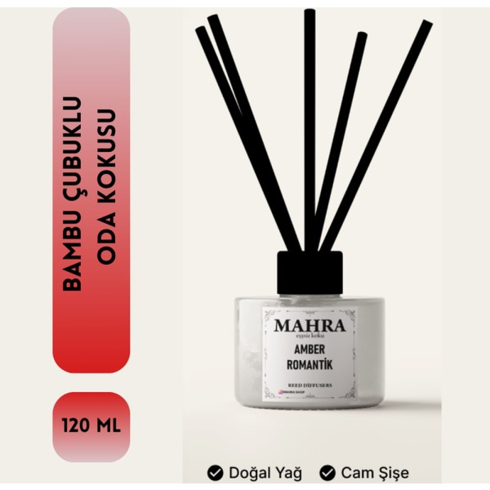 Oda Kokusu Amber romantik bambu çubuklu Oda Kokusu esansiyel uçucu yağ reed diffuser 120ml Oto Boyaları Fiyatı