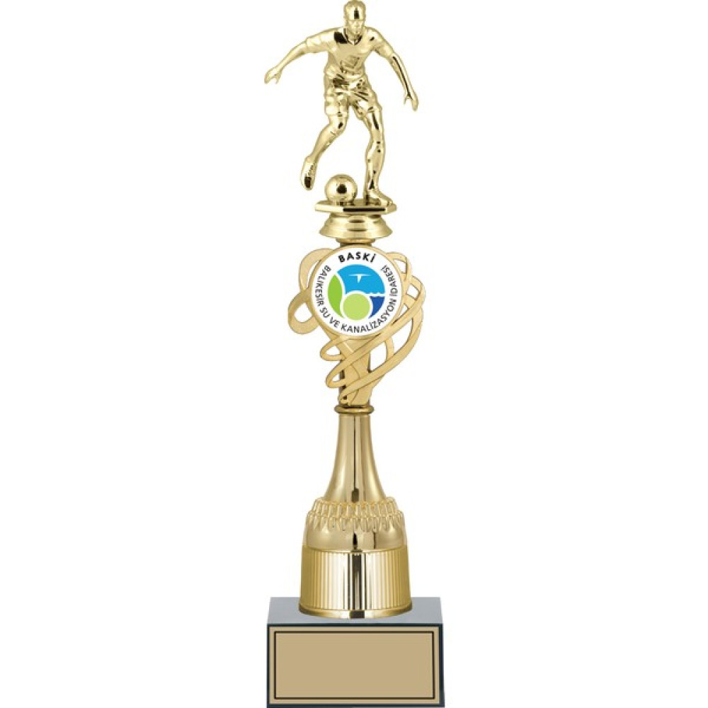 Odak Futbol Figürlü Ödül Kupası-Okul Kupası - Hediye Kupa 38 cm FG033 Oto Boyaları Fiyatı