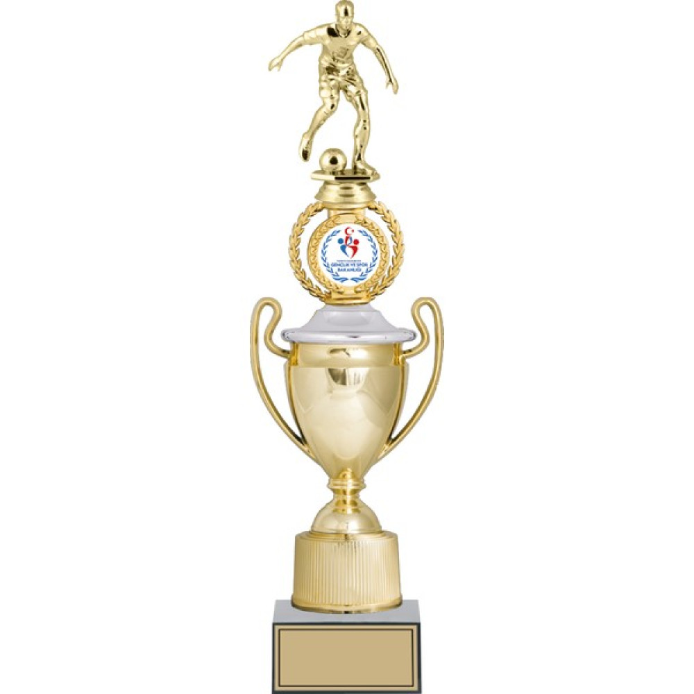 Odak Futbol Figürlü Ödül Kupası-Okul Kupası - Hediye Kupa 44 cm FG037 Oto Boyaları Fiyatı