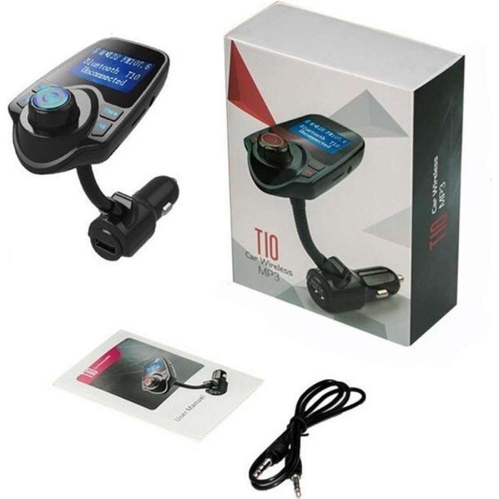 Oddity Yeni Nesil T10 Wifi Bluetooth Araç Kiti Fm USB Fm Transmitter Oto Transmitterleri Fiyatı