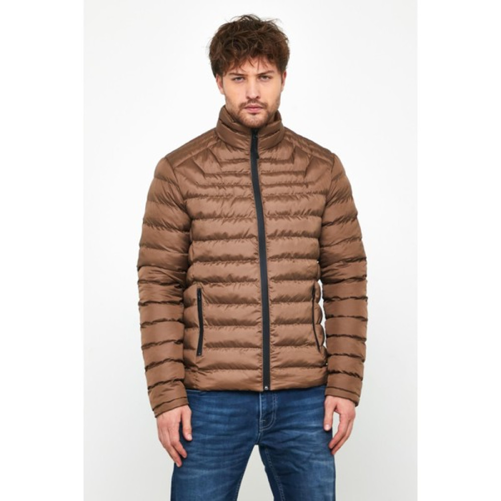 Odelon Erkek Slim Fit Ultra Hafif Soğuk Geçirmez Casual Mont Vizon Erkek Mont Fiyatı