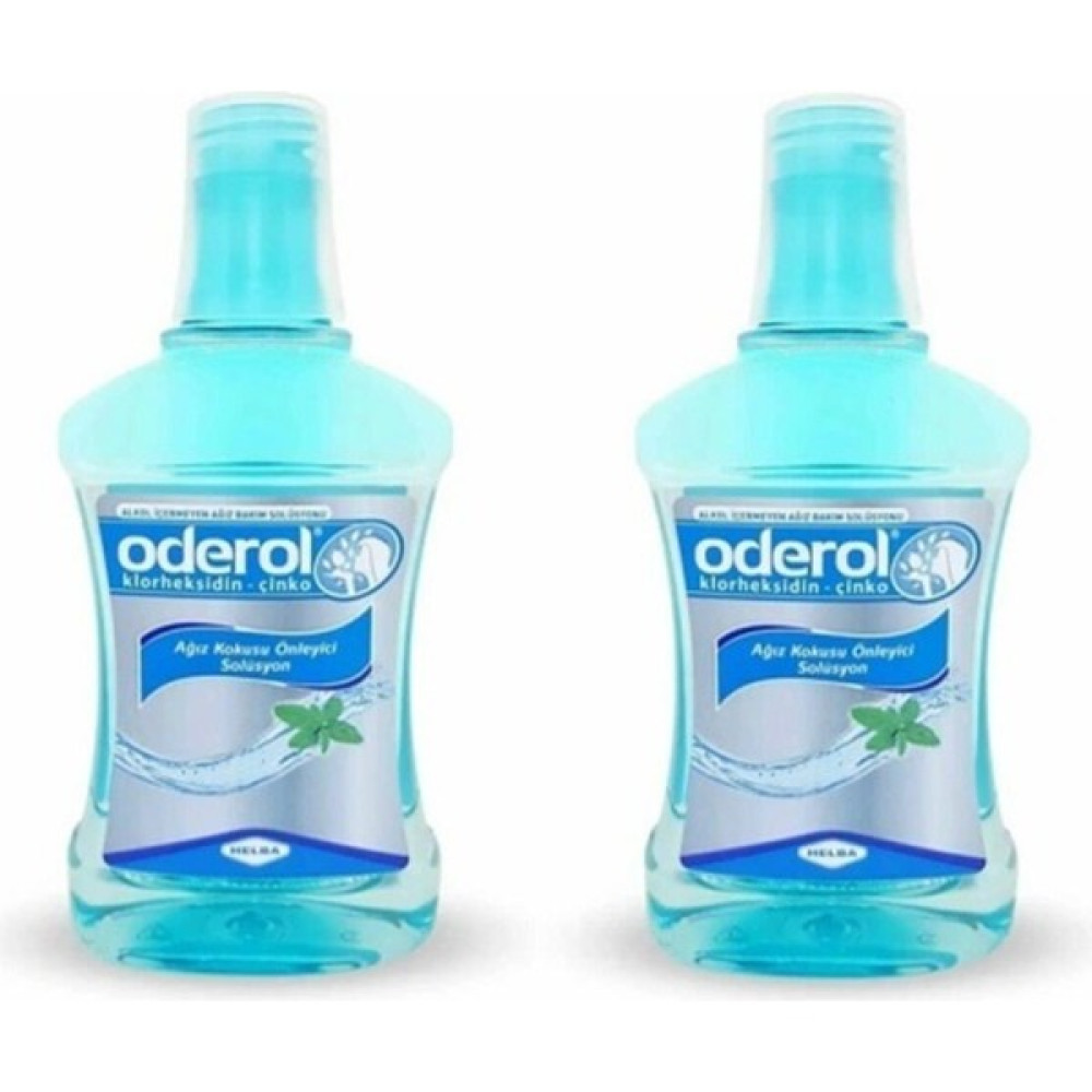 Oderol Ağız Kokusu Önleyici Solüsyon Ikili Paket 300 ml ve 300ML Diş Beyazlatıcılar Fiyatı