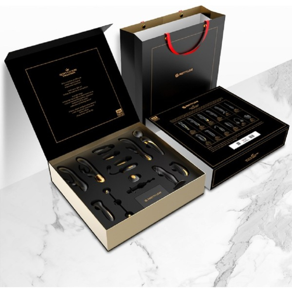 Odin Odins Shop 12'li 18K Altın Kaplamalı Elit Vibratör Seti - Queen's Collection Oto Boyaları Fiyatı
