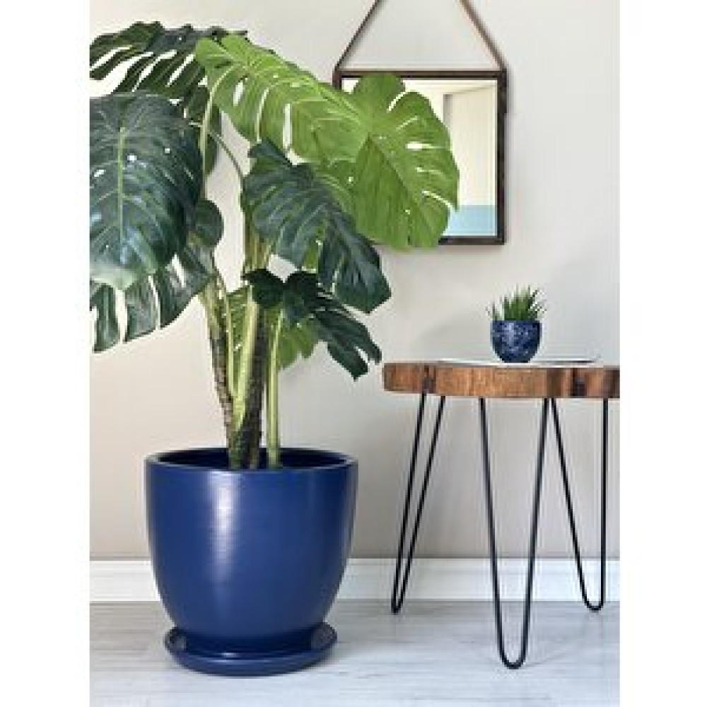 Odka Klasik Saksı Tabaklı 23 Cm X 25 Cm Gece Mavisi Gece Mavisi Saksı ve Aksesuarları Fiyatı