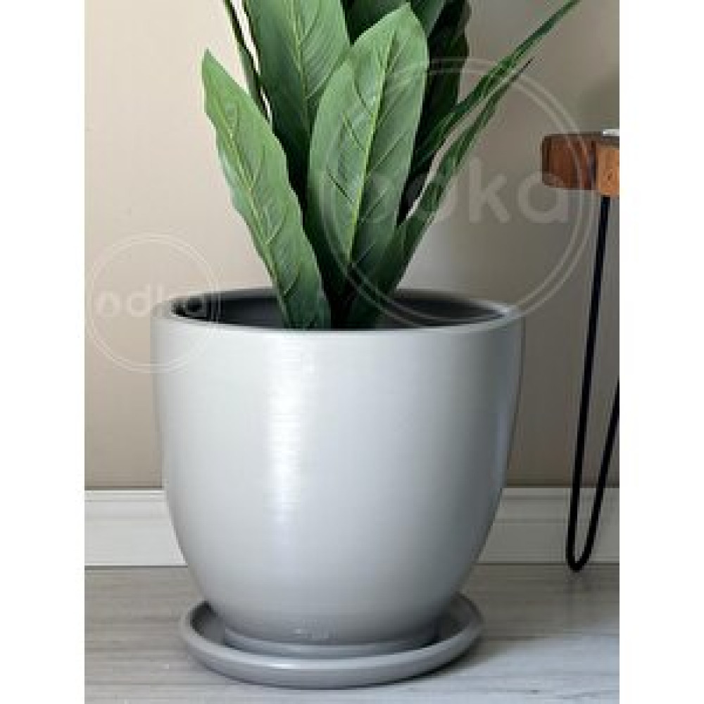 Odka Klasik Saksı Tabaklı 23 Cm X 25 Cm Grani̇t Granit Saksı ve Aksesuarları Fiyatı