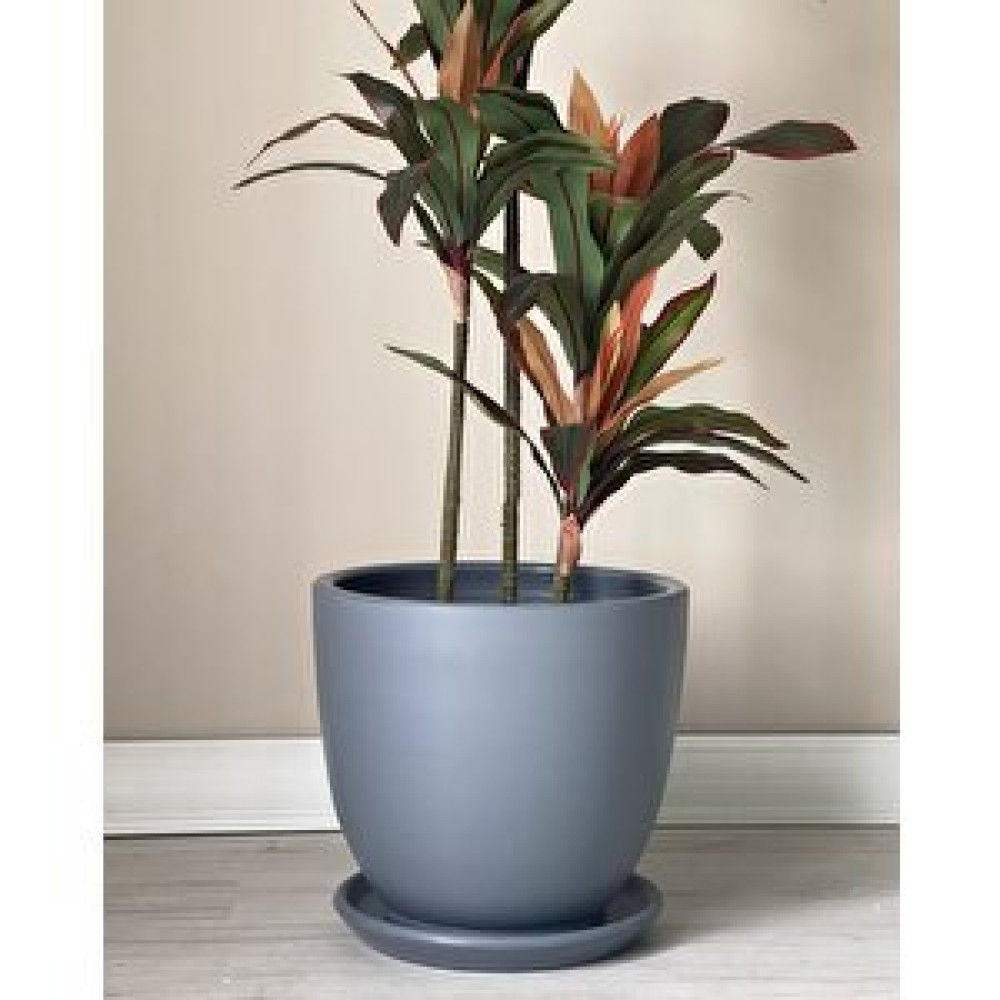 Odka Klasik Saksı Tabaklı 38 Cm X 40 Cm Koyu Füme Koyu Füme Saksı ve Aksesuarları Fiyatı