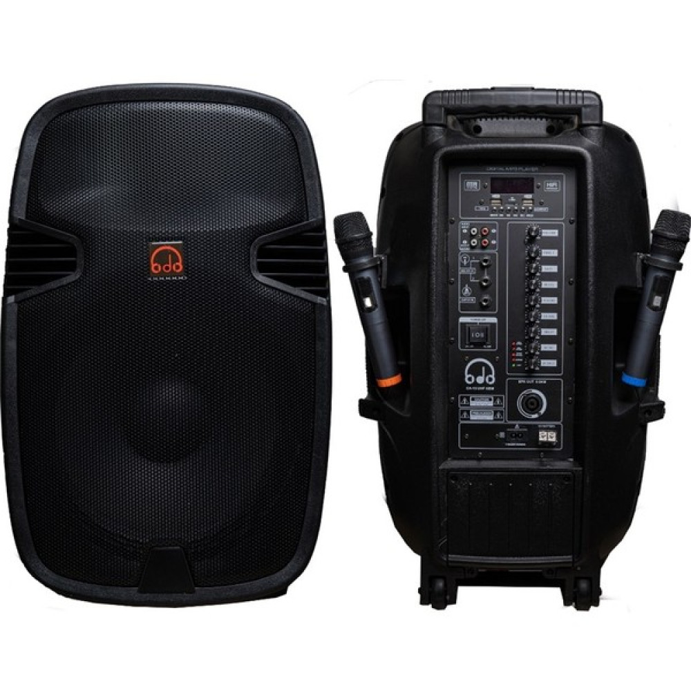 Odo Ca-15 Uhf 15 Inç 1800W El + El Taşınabilir Hoparlör Sistemi Bluetooth Hoparlör Fiyatı