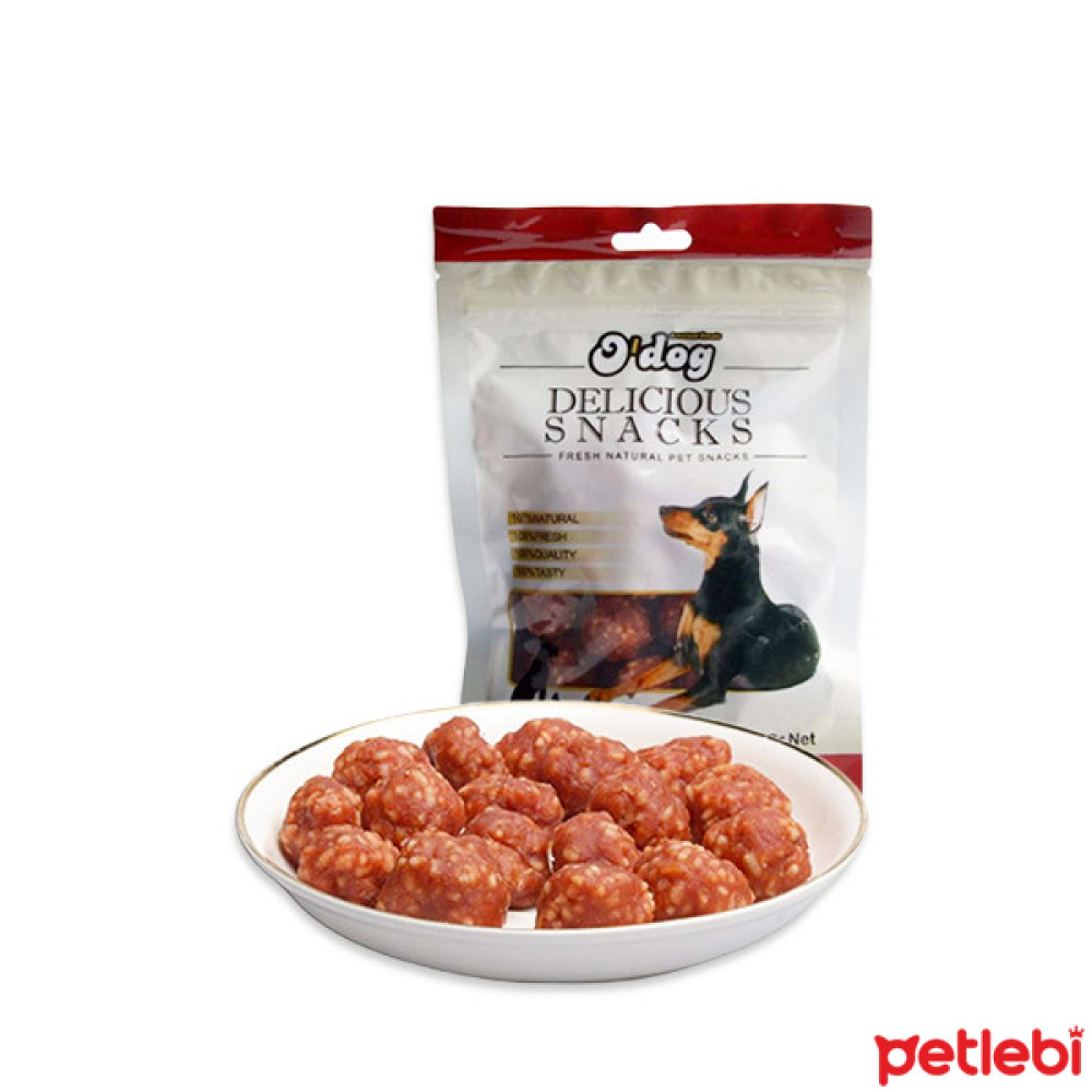 O'Dog Dana Etli Lezzet Topları Köpek Ödül Maması 100gr Evcil Hayvan Ürünleri Fiyatı