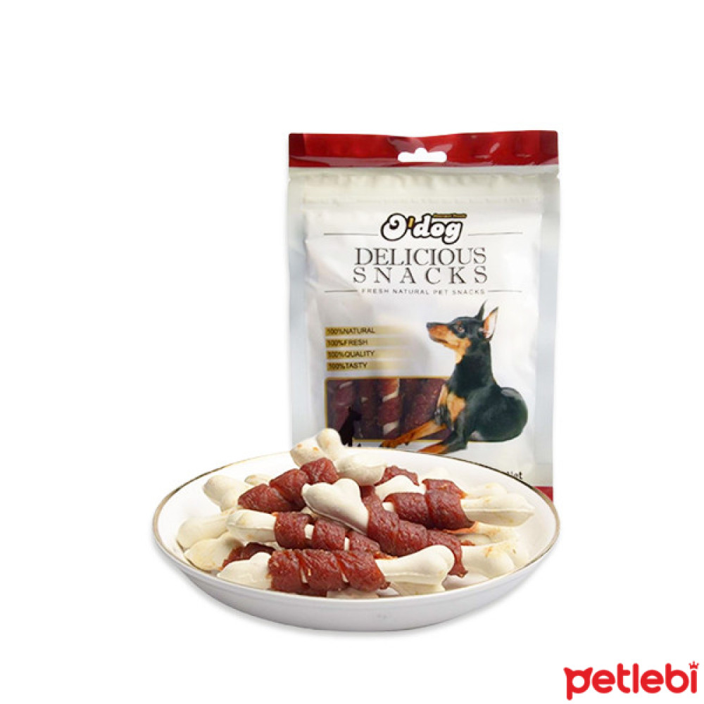 O'Dog Dana Etli Sargılı Kemik Köpek Ödül Maması 100gr Evcil Hayvan Ürünleri Fiyatı