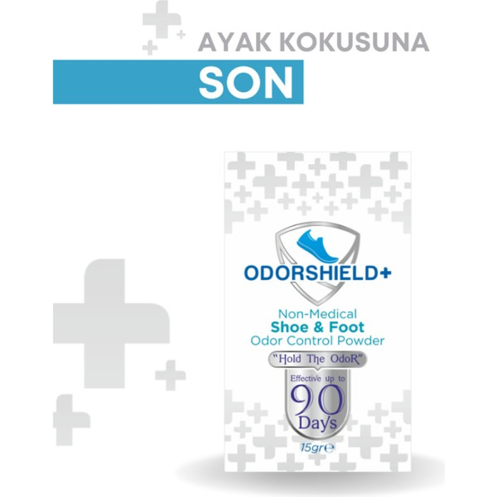 Odorshield+ Plus 1 Adet Ayakkabı - Ayak Kokusu Giderici - Önleyici Toz 15 gr 90 Güne Kadar Etkili Ayak Bakımı Fiyatı