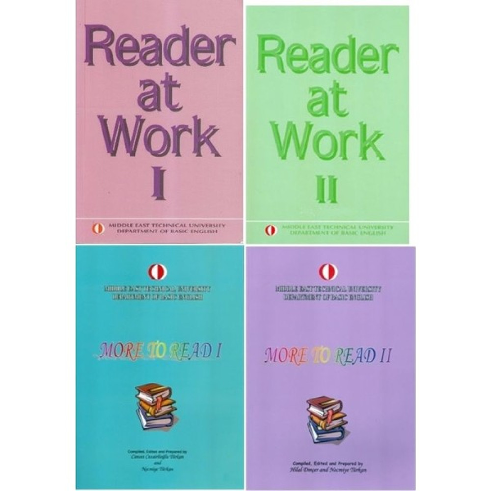 Odtü Metu Reader At Work 1-2 More To Read 1-2 4 Lü Set Matematik Fiyatı