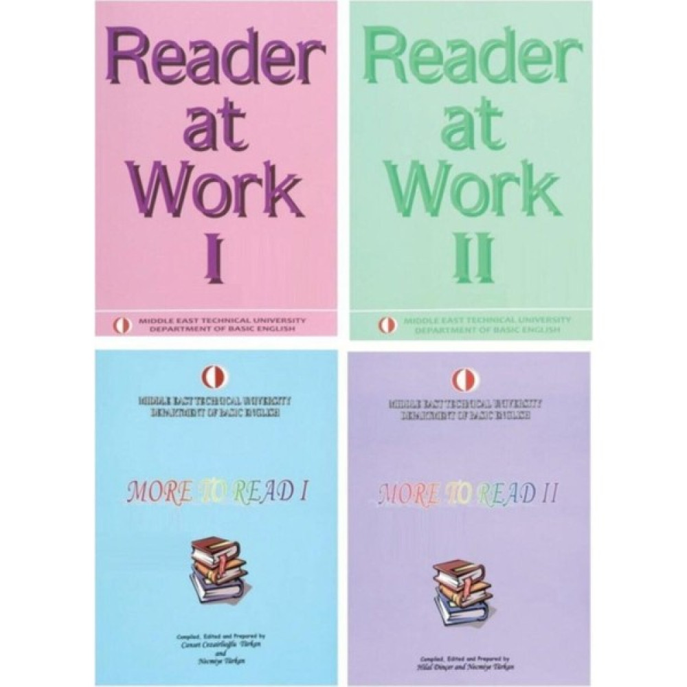 Odtü Yayıncılık Güncellenmiş Reader At Work 1-2 ve More To Read 1-2 YDS Fiyatı