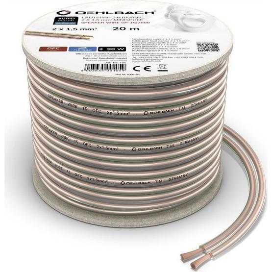 Oehlbach SP-15 Speaker Wire Hoparlör Kablosu