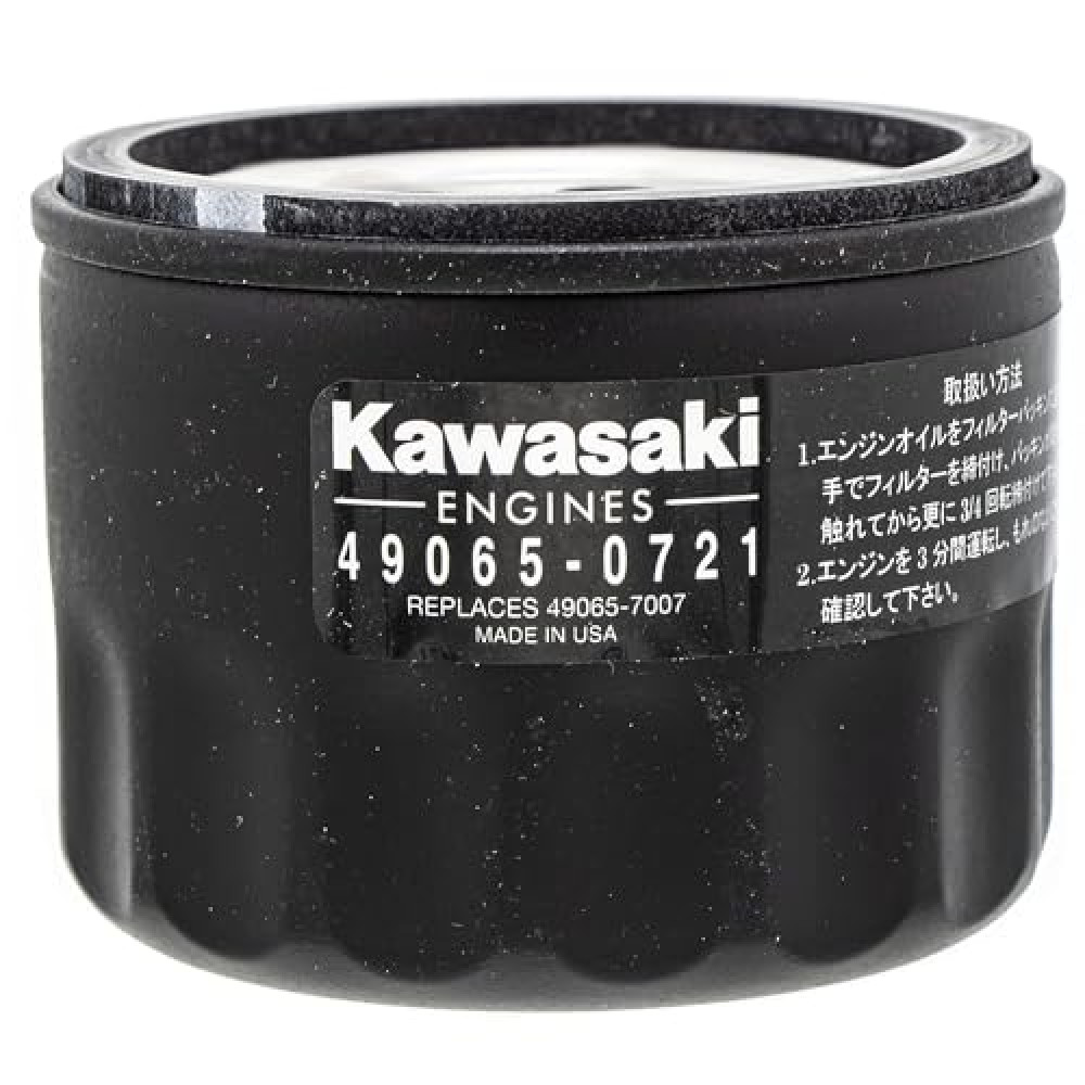 OEM Oil Filter Compatible with Kawasaki 49065-0721 Replaces 49065-7007