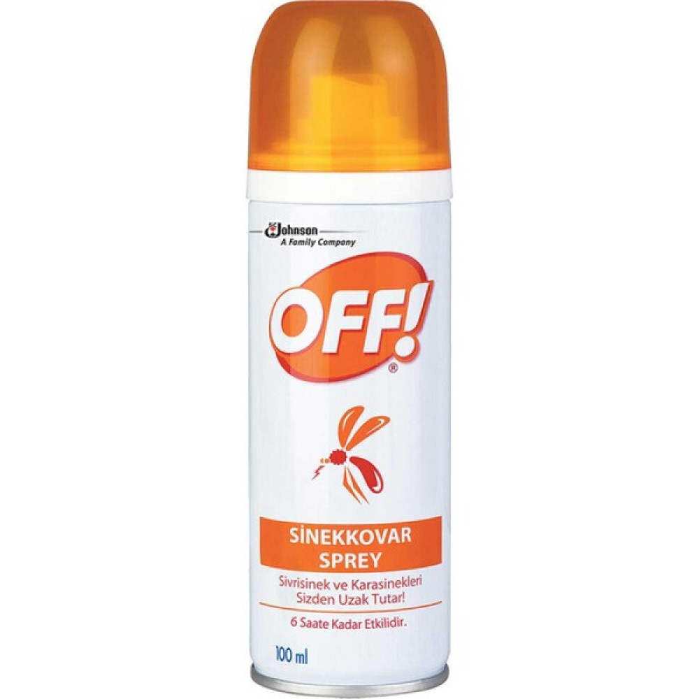Off Marka: Off! Sinekkovar Sprey 100 ml 8690784110518 Sinek-Kene-Haşere Kovucu Fiyatı