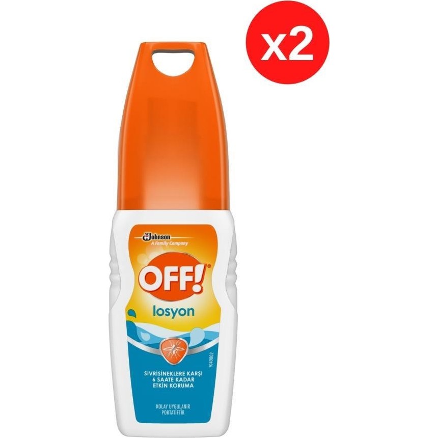 Off Off! Sinekkovar Losyon 100 ml X2 - Sivrisineklere Karşı Diğer Fiyatı