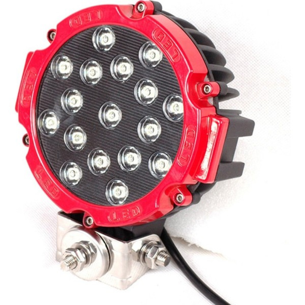 Off road sis lambası ledli 51watt 17 ledli kırmızı 4x4 Oto Boyaları Fiyatı
