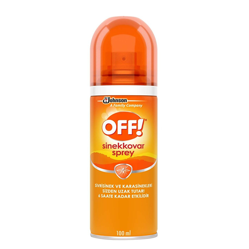 Off! Sinekkovar Sprey 100 Ml 6 Saate Kadar Etki (Sivrisinek Ve Karasineklere Karşı) Sağlık Fiyatı